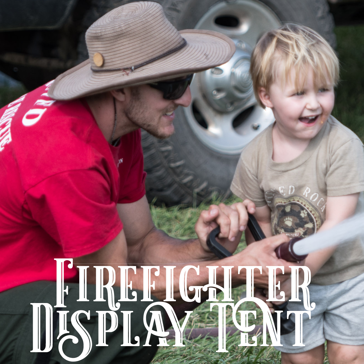 Firefighter Display Tent
